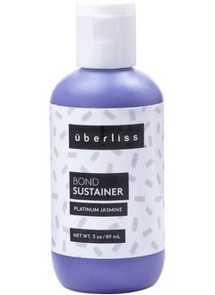 UBERLISS Bond Sustainer Color (Platinum Jasmine) 3.7 Ounce Rebuilds Broken Hair Bonds Silver Conditioner For Toning Bleached Blonde Hair Eliminates Brass And Orange Tones  - Image 2
