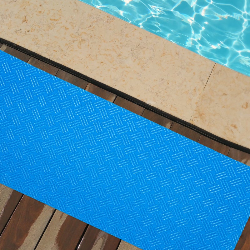1 Roll Pvc Nonslip Swimming Pool Pads Stripe Swimming Pool Anti-skid Pad Swimming Pool Supplies - Image 3