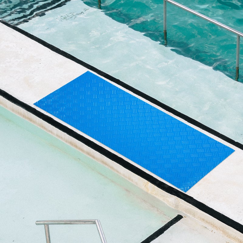 1 Roll Pvc Nonslip Swimming Pool Pads Stripe Swimming Pool Anti-skid Pad Swimming Pool Supplies - Image 5
