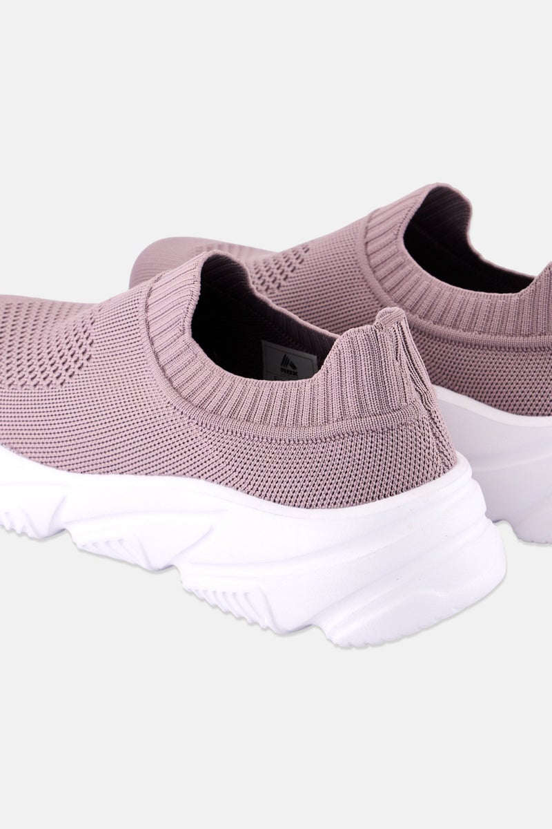 RBX Women Slip On Training Shoes, Purple - Image 2