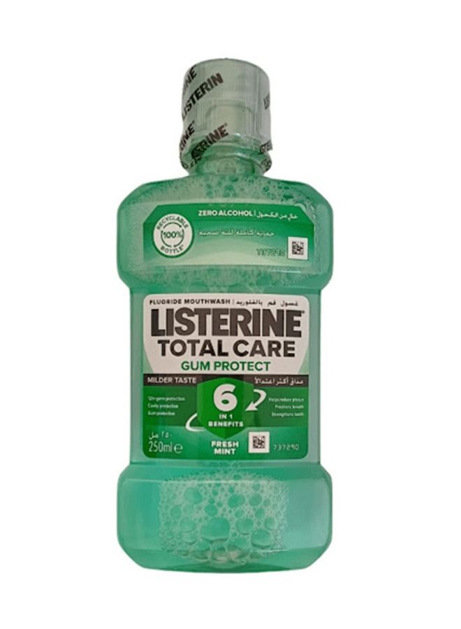 ليسترين غسول للفم ، دفاع عن الأسنان واللثة ، طعم أكثر اعتدالاً ، نعناع ناعم ، 250 مل