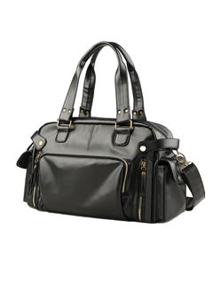 Leather Duffel Bag Full Grain Leather Travel Bag Weekend Bag Gym