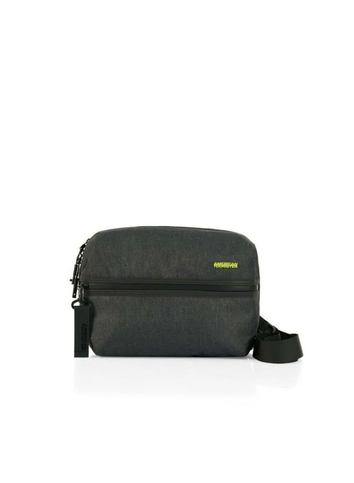 American Tourister Orbit Crossbody Bag As Vega - Black - 1 Years Global Warranty - Image 1