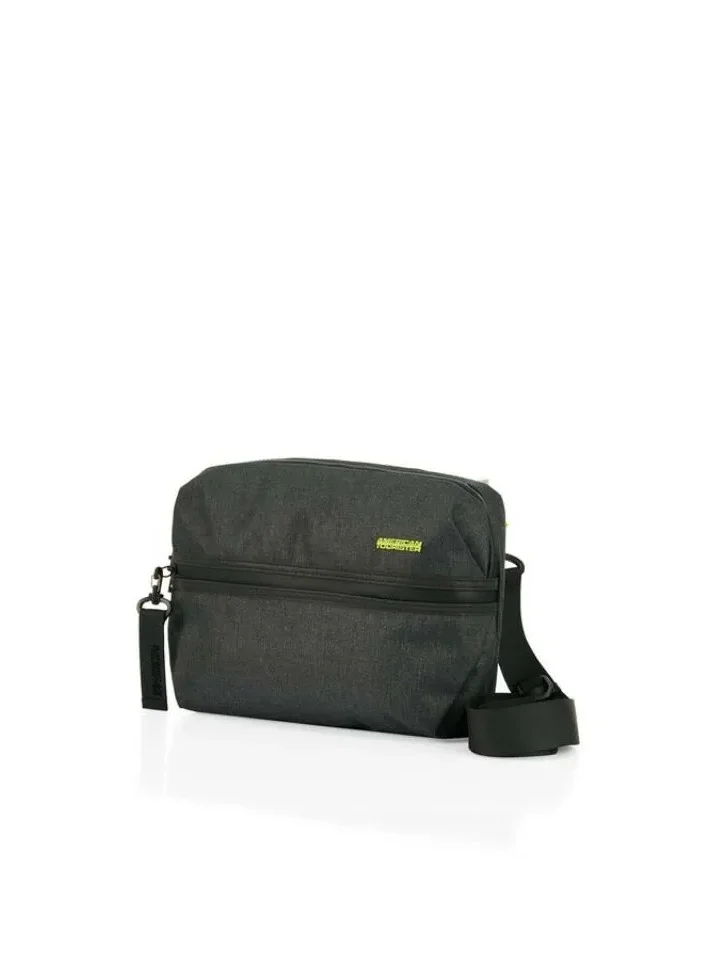 AMERICAN TOURISTER American Tourister Orbit Crossbody Bag As Vega - Black - 1 Years Global Warranty