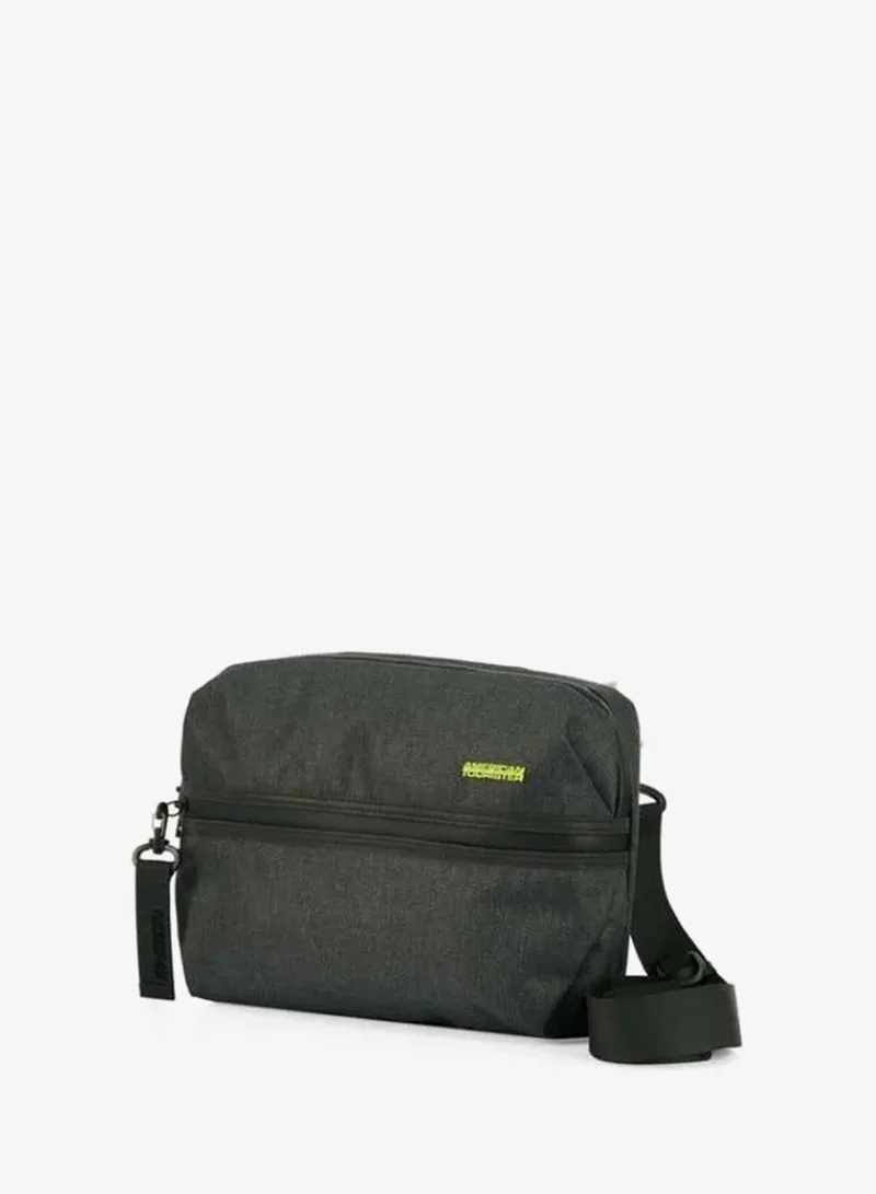AMERICAN TOURISTER  orbit crossbody bag as vega - black - 1 years global warranty for Men | Best Price UAE