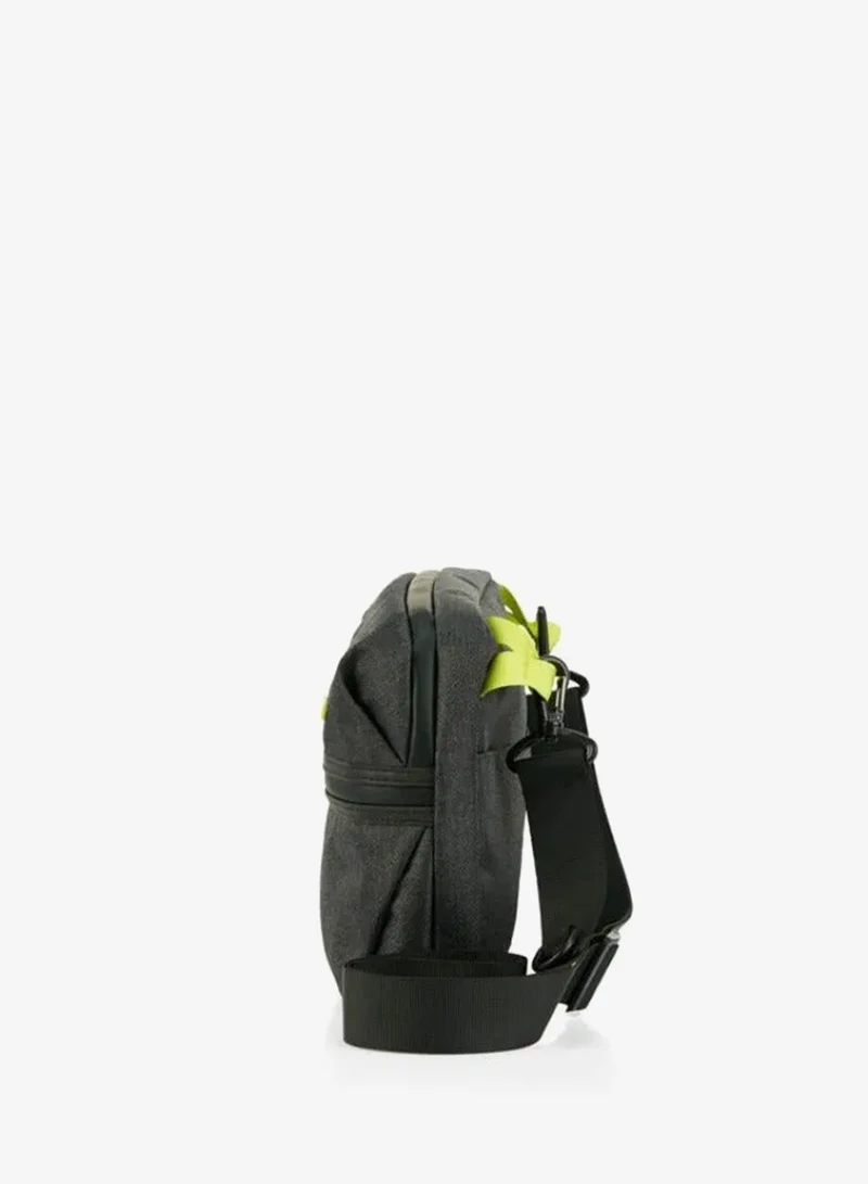 AMERICAN TOURISTER orbit crossbody bag as vega - black - 1 years global warranty