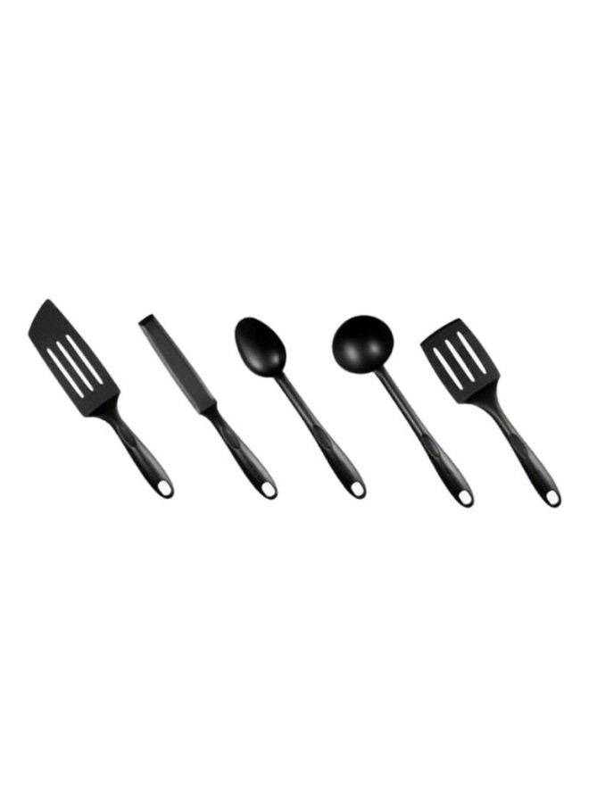 Tefal 5-Piece Cooking Utensils Set Black - Image 1