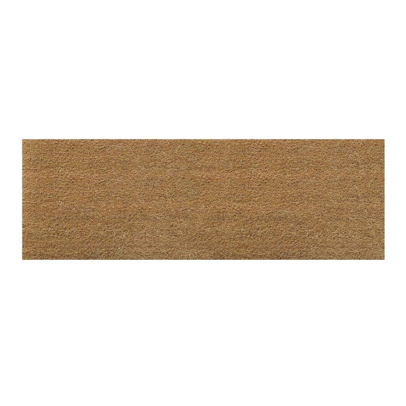 ATMAH Plain Coir Doormat 120x40 cm Brown | Non Slip Dirt Trapper | Indoor & Covered Outdoor Entrance Mat for Main Door - Image 5