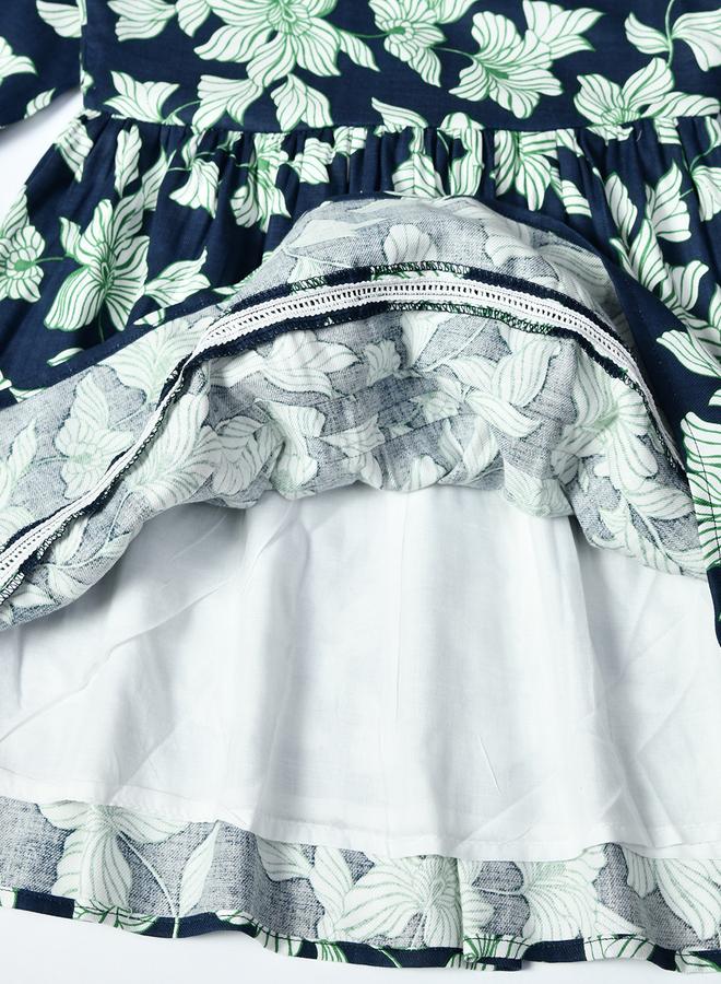 بيلا مودا فستان بنقشة الزهور بكشكش - Image 5