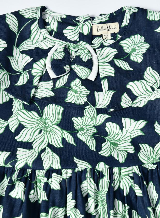 بيلا مودا فستان بنقشة الزهور بكشكش - Image 3