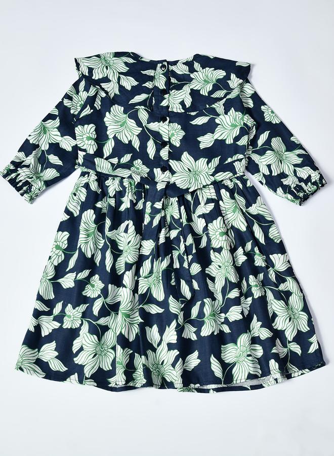 بيلا مودا فستان بنقشة الزهور بكشكش - Image 2