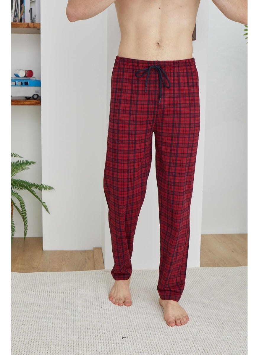 KLY Men's Claret Red Single Bottom C1T9N4 