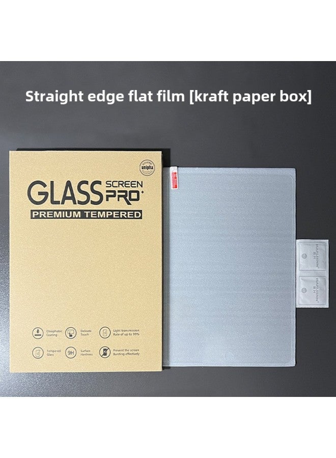 HD Tablet Tempered Film For IPadPro11-inch 10.5 Computer Mini2/3/4 Huawei Matepad-Color:Straight Edge Flat Tempered Film ]-Size:Honor Tablet X9 11inch