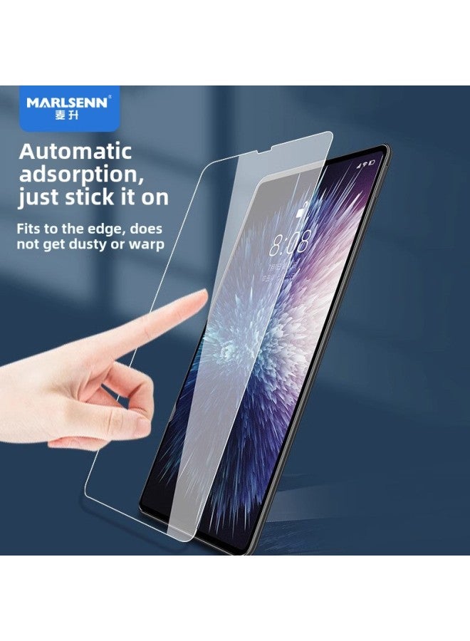 HD Tablet Tempered Film For IPadPro11-inch 10.5 Computer Mini2/3/4 Huawei Matepad-Color:Straight Edge Flat Tempered Film ]-Size:Honor Tablet X9 11inch