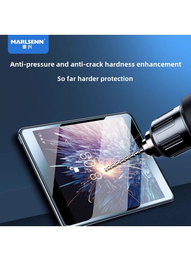 HD Tablet Tempered Film For IPadPro11-inch 10.5 Computer Mini2/3/4 Huawei Matepad-Color:Straight Edge Flat Tempered Film ]-Size:Honor Tablet X9 11inch