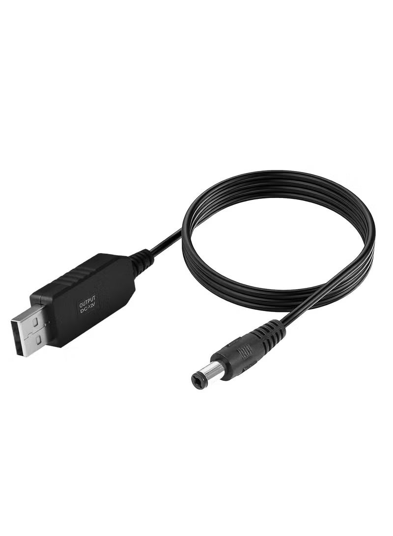 USB DC 12V Router Cable Step Up Power Cable - Image 2