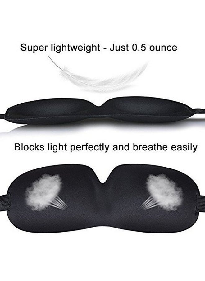 Goho ® Cairo 3D Sleeping Eye Mask Pack Of 2  - Image 3