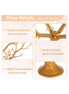 Generic Artificial Tree Centerpiece – 30-Inch Decorative Tree for Weddings, Birthday Parties, Home, Indoor, and Outdoor Decoration, Realistic Faux Tree for Event, Table Display, and Stylish Décor  - Image 4