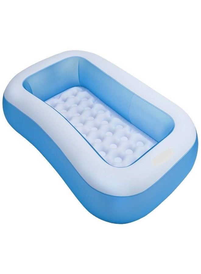 VWretails Swimming Pool for Kids Swimming Pool for Kids/Baby Bathing Tub for Girls & Boys. (Blue+Pump) - Image 2