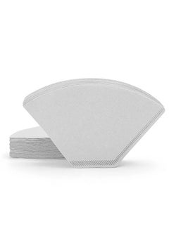 MIBRU Coffee Filter U102 White 1-4cups 100pcs Set  - Image 1