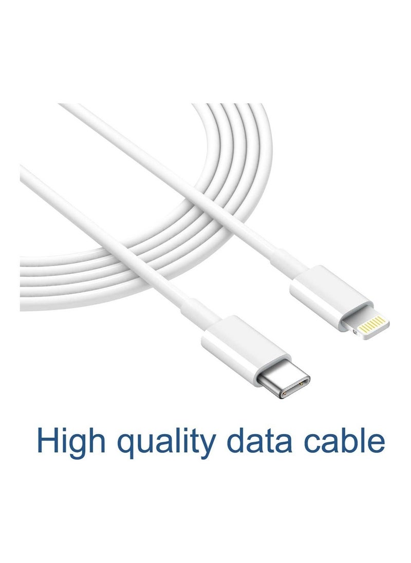 Generic - iPhone Fast Charger Lightning Cable [Apple MFi Certified] 2-Pack USB-C to Lightning Cable (6.6Ft) Fast Charging Compatible with iPhone14/14 Plus/14 Pro/14 Pro Max/13/13pro/12/12 Pro/12 Pro Max - Image 1