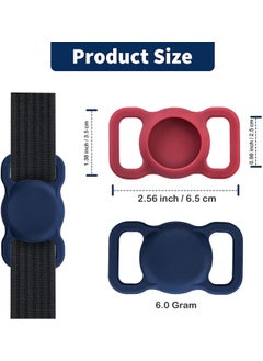 Dexmon Airtag Silicone Case Can Be Attached to Pet Collar Closed Back Will Not Fall Off Washable  - Image 4