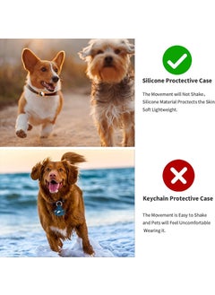 Dexmon Airtag Silicone Case Can Be Attached to Pet Collar Closed Back Will Not Fall Off Washable  - Image 2