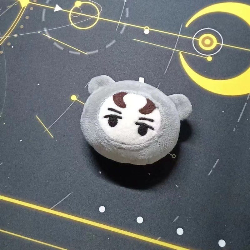 South Korea Small 17 Keychain Doll seventeen Yin Jing Han Hong Zhi Xiu Quan Shunrong Plush Pendant Sloth pendant - Image 3