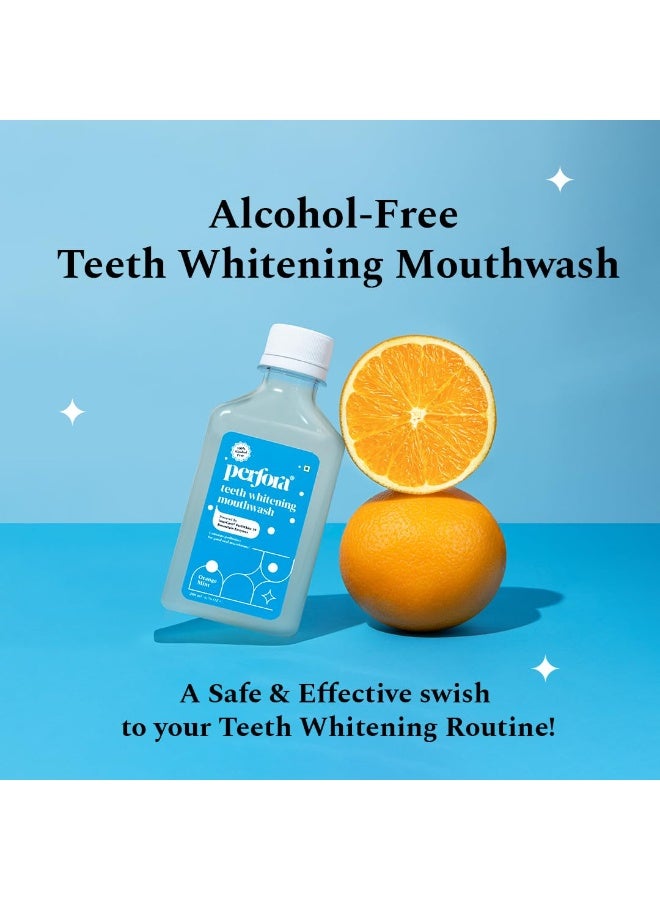 Perfora Complete Oral Care Teeth Whitening Kit | For Instant Teeth Whitening | SLS Free Tooth Paste For Adults | No Artificial Sweeteners | Enamel Safe & Effective Teeth Whitening Products | Pack Of 4 - Image 2