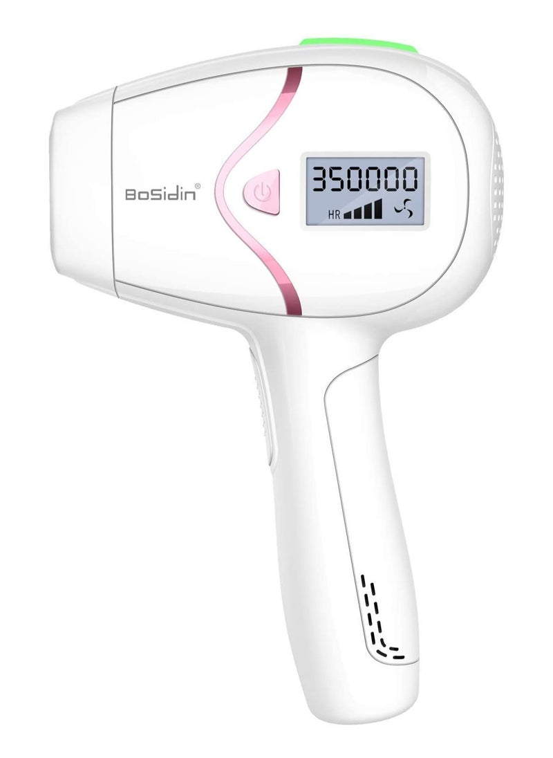 Bosidin BoSidin Permanent Hair Removal Device with Cooling Attachment, 350k Flashes, Painless Epilator for Women & Men – Body and Face  - Image 2