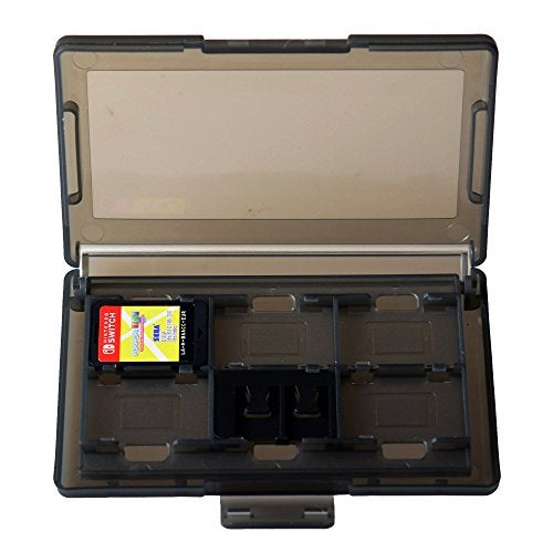 Mcbazel 12 in 1 Game Card Storage Protector Case Box for Nintendo Switch Black - Image 2