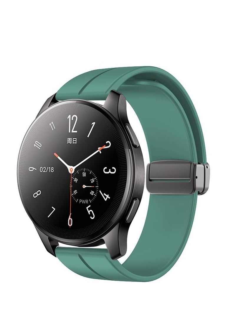 DUSALA Magnetic Watch Band 16mm 18mm 19mm 20mm 22mm  Soft Silicone Sport Watch Band for Men Women - Image 3