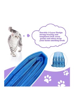 SYOSI 4 Pack Cat Litter Refills Bag, Litter Refills Generic Compatible with Standard/ XL Genie Litter Disposal Refill Cartridge, leak-proof and tear-resistant (Included One Non-original Refill Cartridge)  - Image 2