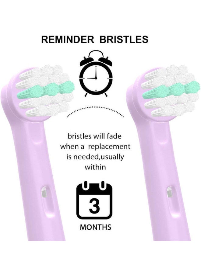 Generic - Kids Electric Toothbrush Heads for Oral B, Replacement Brush Heads Kids Toothbrush Heads Compatible with Braun, for Sensitive Clean, Professional Care, Advanced Power, Floss Action, Pack of 8 - Image 1