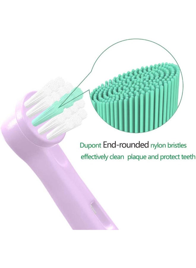 Generic - Kids Electric Toothbrush Heads for Oral B, Replacement Brush Heads Kids Toothbrush Heads Compatible with Braun, for Sensitive Clean, Professional Care, Advanced Power, Floss Action, Pack of 8 - Image 1