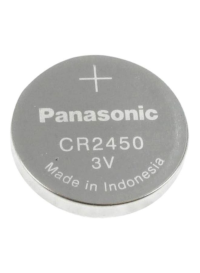 Panasonic 0.5 mAh 0.5 Ampere Lithium Batteries - 5 Pieces Silver - Image 2