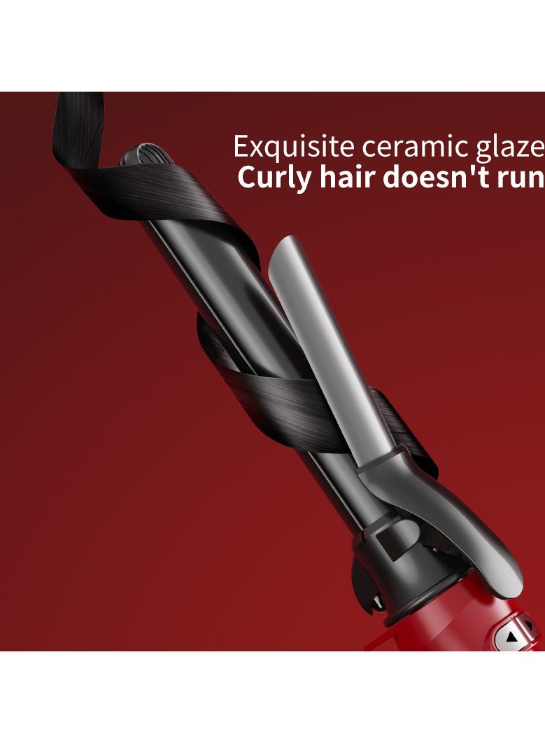 general Curling Straight Dual-purpose Curling Iron 32mm Negative Ion Hair Care Automatic Curling Straightening 2-in-1 Curling Iron British Plug - Image 2