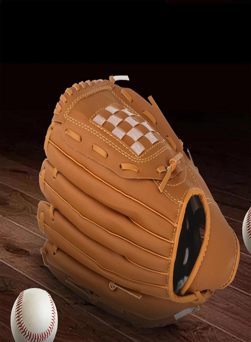 GGOOT Baseball Gloves, Field Gloves for Right-Handed Users, Thickened Soft Training Gloves, Adjustable Baseball Gloves for Children, Adults, Teenagers and Children - Image 2