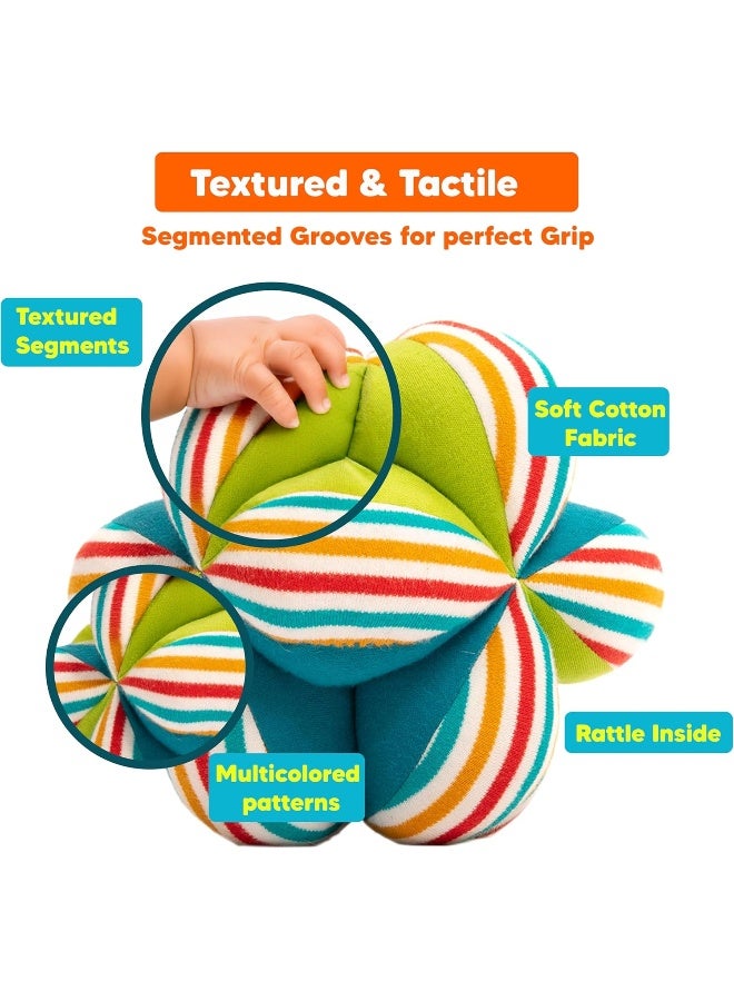 Shumee Colorful Plush Fabric Ball for Babies - Image 5