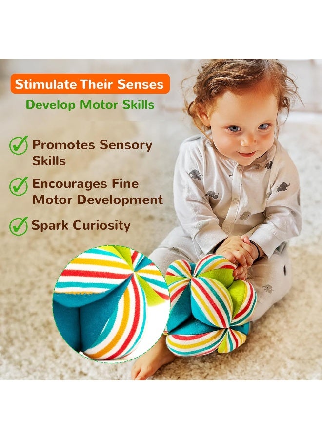 Shumee Colorful Plush Fabric Ball for Babies - Image 2
