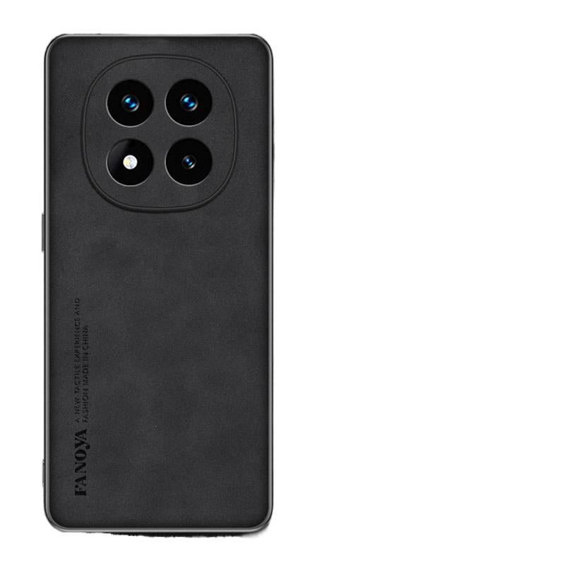MS غطاء واقي بملمس جلد لـ Redmi Note 14 Pro مع مقاوم للصدمات وحماية من السقوط مع مقاوم للصدمات مع مقاوم لبصمات الأصابع مع مقاوم للخدوش باللون أحمر مقاوم للخدش باللون الأحمر - Image 2