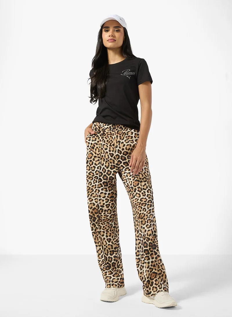 PUMA puma black Essential Logo Script T-Shirt for Women | Best Price UAE