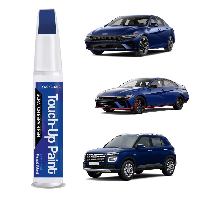 KWONGLONG Intense Blue Pearl YP5 Car Touchup Paint for Hyundai 20202024 ElantraSonata 20222024 Santa Fe 2in1 Car Paint Scratch Repair Kit Quick Easy Solution to Repair - Image 3