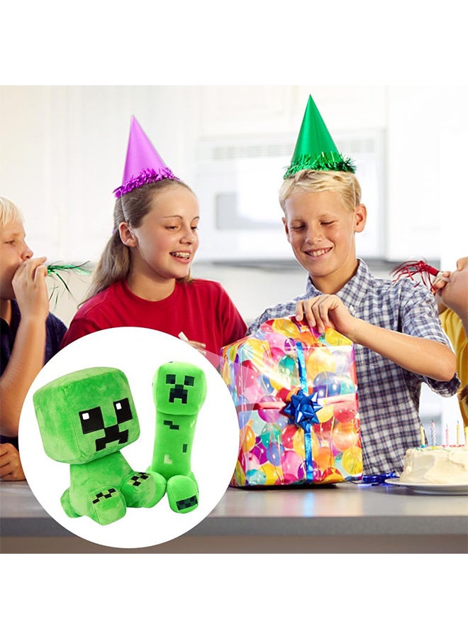 18cm Creeper Stuffed Doll, Soft Green Plush Toy, Cute Kids Gift, Collectible Gaming Character - Image 4