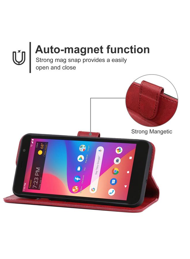 Zaboon Case For BLU View 2 B130DL Leather Phone Case - Image 4