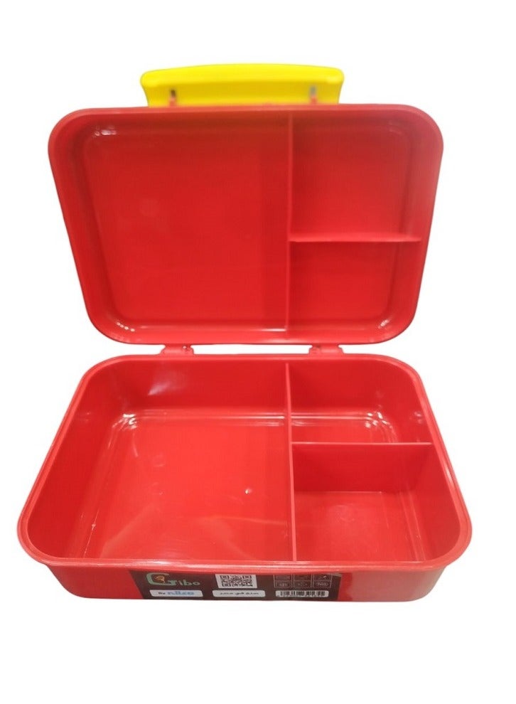 NILCO Lunch Box for kids to School By Gibo/Nilco (Red) - Image 3