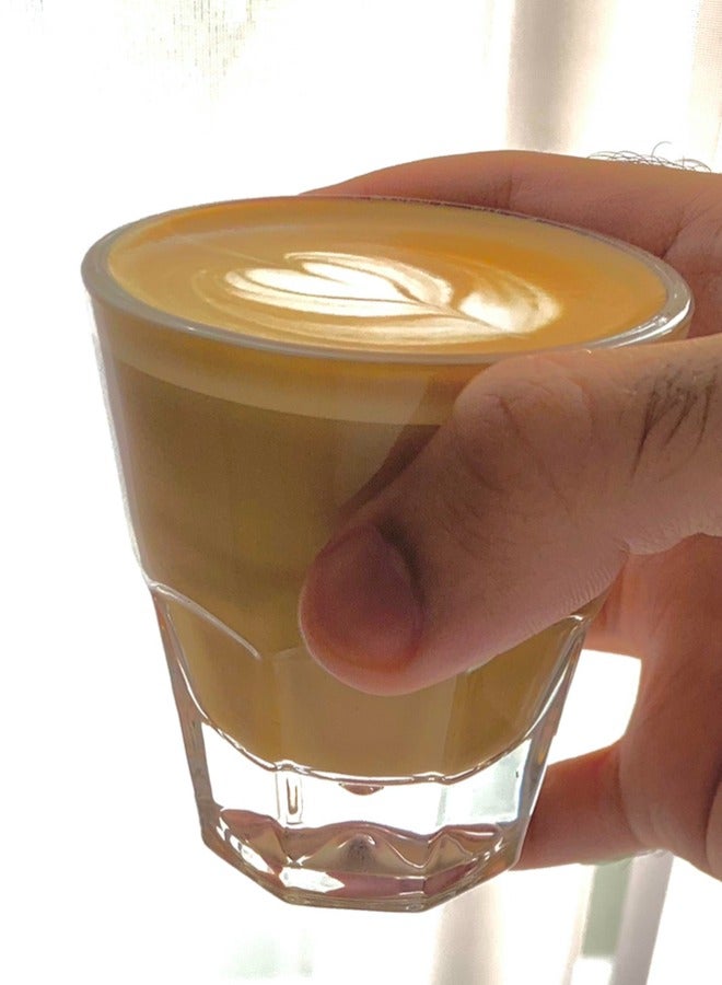100 Thinks Cortado Piccolo Specialty Coffee Espresso Glass Cup - Image 5