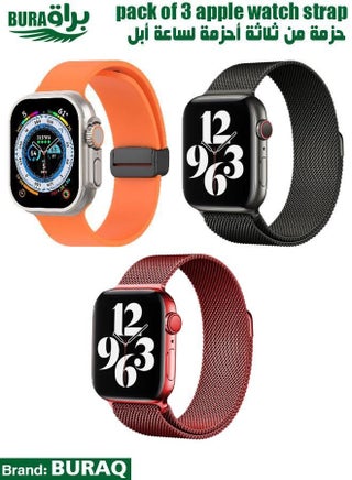 Apple Watch Band Strap For Apple Watch Ultra 2/Ultra 49mm, Series 10 46mm, 9/8/7 45mm, SE2/SE/6/5/4 44mm, 3/2/1 42mm - pzsku/Z60602D6EF0CCD70741CAZ/45/_/1733884779/fb673e9d-3cee-4844-8d94-9bb662862f8f