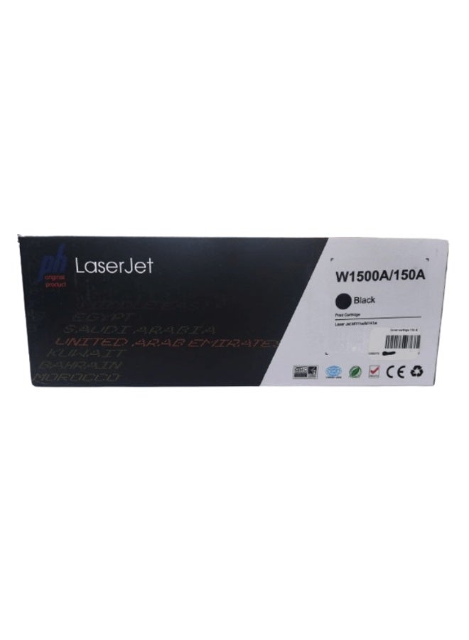 W1500A 150A Toner Cartridge with Chip  copy Compatible for HP Laserjet M111w M111a M141a M141w Black - Image 1