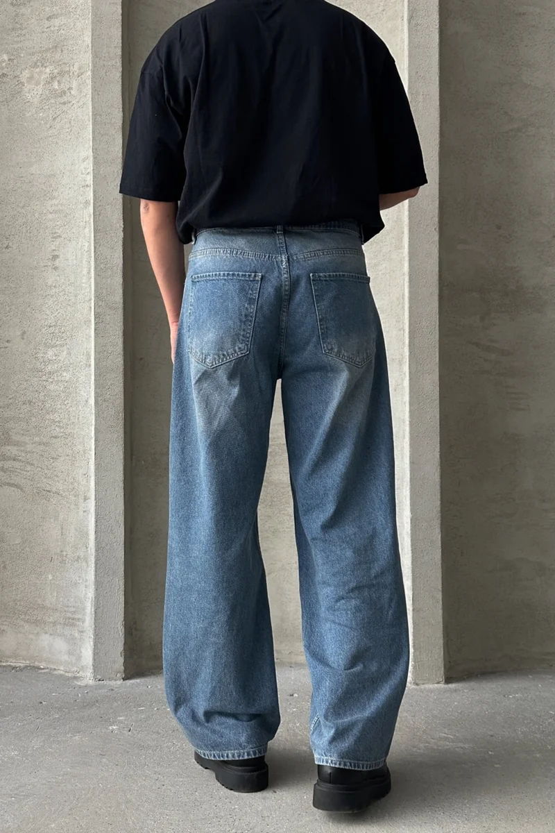 هايمان Men's Extra Baggy Jeans